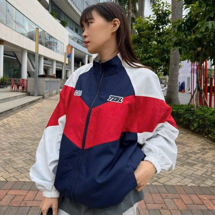 Áo Khoác Dù Nam Nữ In Chữ 7Zia Form Rộng Phối Màu Thời Trang Sht70 - Minh Hà House - Ảnh 4