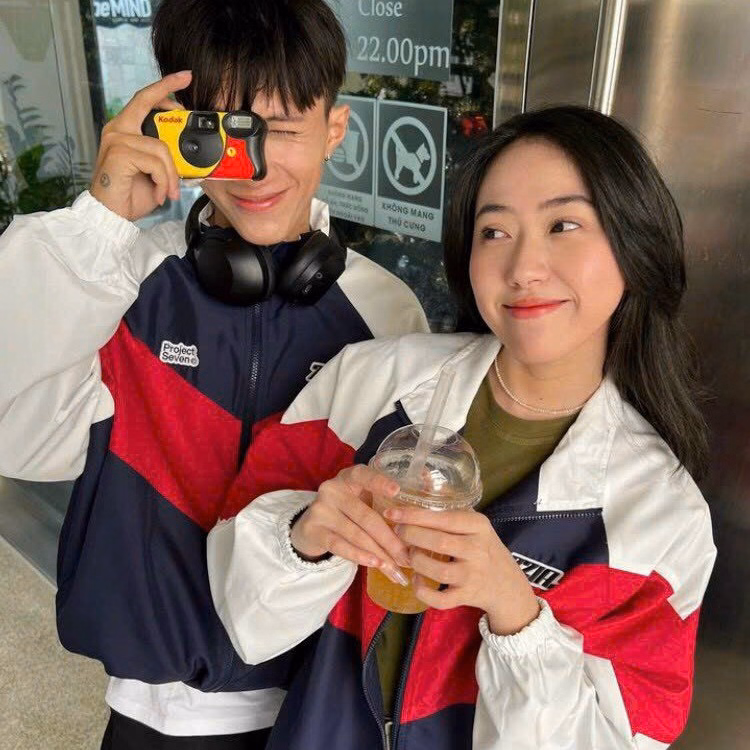 Áo Khoác Dù Nam Nữ In Chữ 7Zia Form Rộng Phối Màu Thời Trang Sht70 - Minh Hà House - Ảnh 7