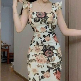 Đầm Body Bèo Vai (Có Mút) Sang Chảnh V301 - Cloudy Dress