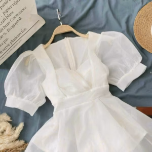 Set Bộ Tiểu Thư Tay Bồng Dáng Xòe Sang Chảnh V302 - Cloudy Dress