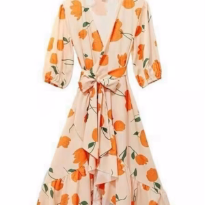 Đầm Voan Hoa Dáng Dài Tiểu Thư V254 - Cloudy Dress