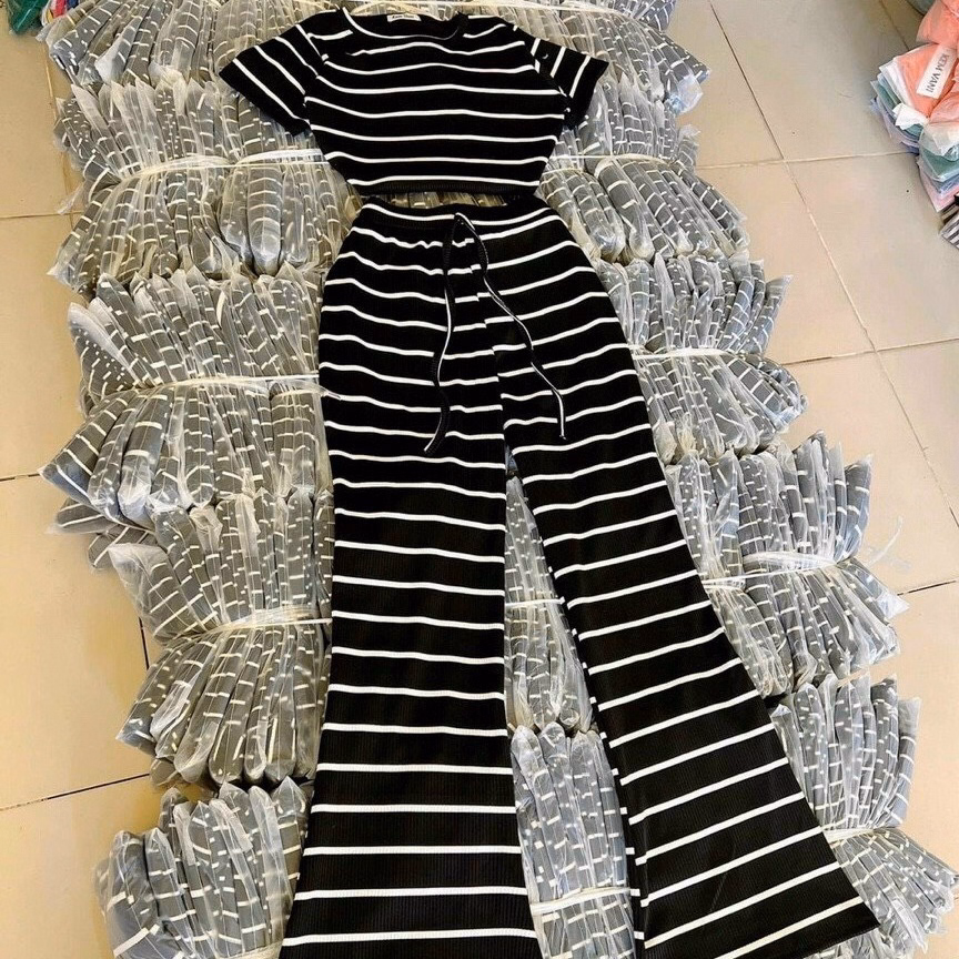 Set Bọ Thun Tôn Dáng Sang Chảnh V265 - Cloudy Dress - Ảnh 2