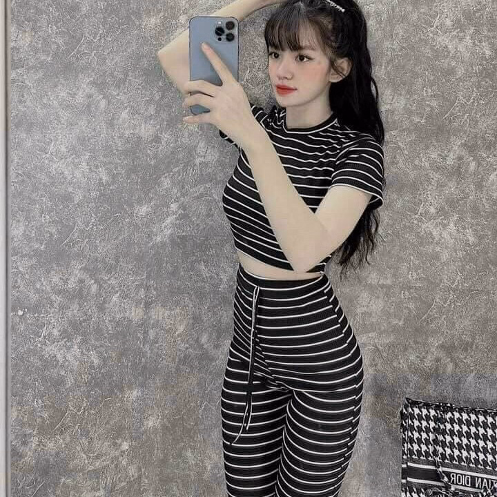 Set Bọ Thun Tôn Dáng Sang Chảnh V265 - Cloudy Dress