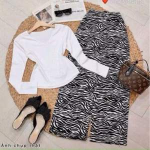 Set Bộ Beo Dáng Xuông Sang Chảnh V287 - Cloudy Dress