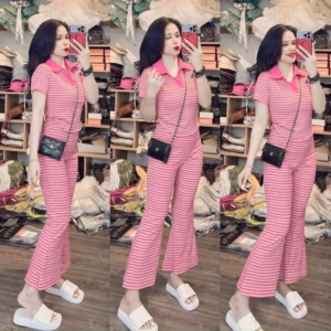 Set Bộ Thun Gân Dáng Xuông Tôn Dáng V293 - Cloudy Dress