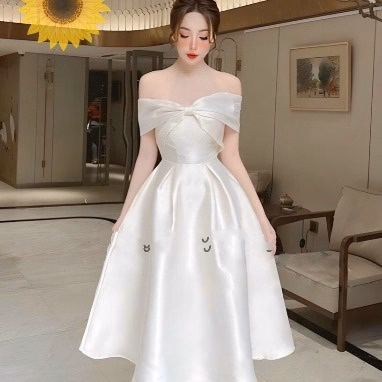 Đầm Dạ Hội Có Mút Chất Tapta Sang Trọng V329 - Cloudy Dress - Ảnh 2