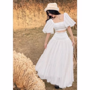 Đầm Maxy Tơ Cao Cấp Sang Chảnh V343 - Haka Mây