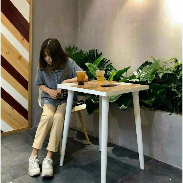 Quần Dài Baggy Nam Nữ Unisex Kaki Ống Suông Basic - Ausa House - Ảnh 15