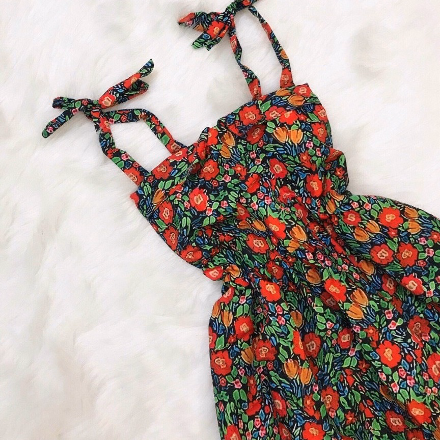 Đầm Xòe Hoa Có Mút Đẹp V336 - Cloudy Dress