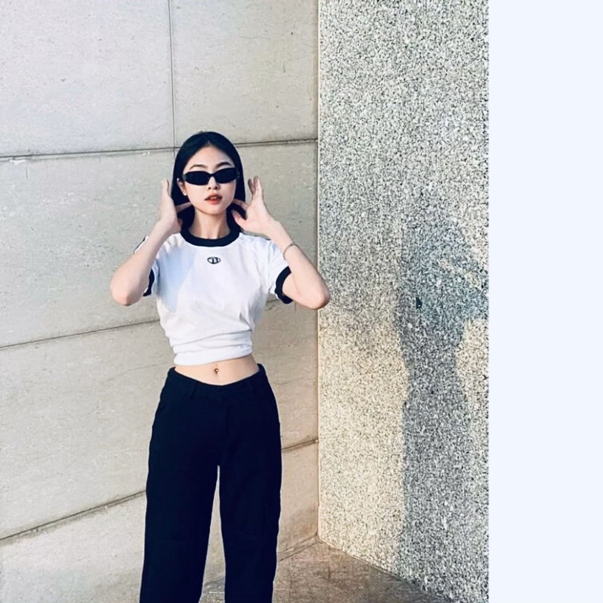 Áo Thun Body Nữ Baby Tee In Chữ B Ug454 - Nana House - Ảnh 3