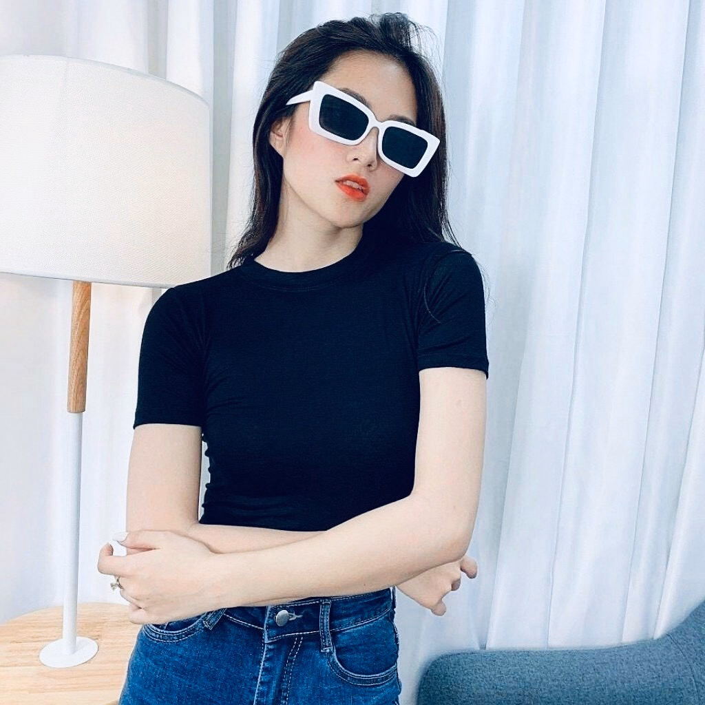 Áo Thun Body Nữtrơn Cổ Tròn Tay Ngắn Ug455 - Nana House