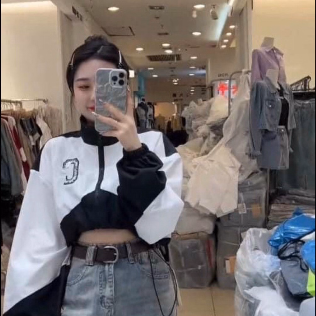 Áo Khoác Dù Lửng Craptop Phong Cách Thời Trang Trẻ Trung Siêu Đẹp - Htm Fashion - Ảnh 2