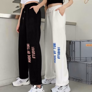 Quần Dài Nam Nữ Unisex Vải Nỉ Made In Tuni Studio - Ausa House