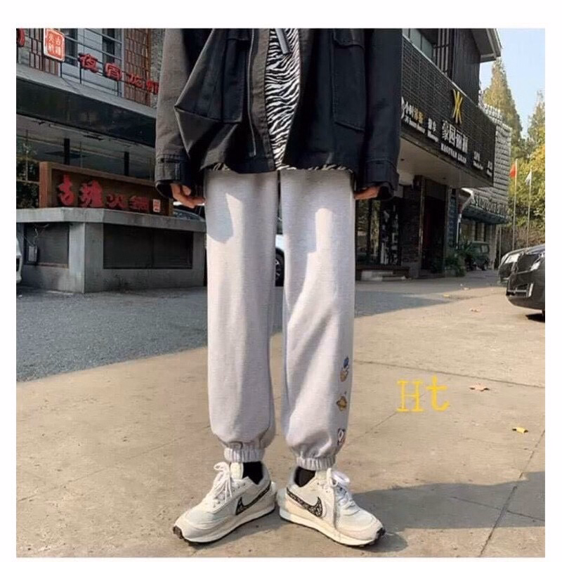 Quần Dài Nam Nữ Unisex Vải Nỉ 3 Icon Vũ Trụ - Ausa House - Ảnh 7