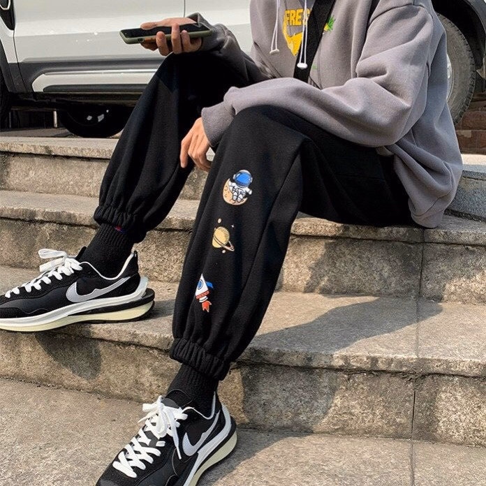 Quần Dài Nam Nữ Unisex Vải Nỉ 3 Icon Vũ Trụ - Ausa House - Ảnh 16