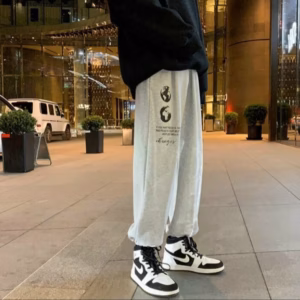 Quần Dài Nam Nữ Unisex Vải Nỉ 2 Icon Trái Đất - Ausa House