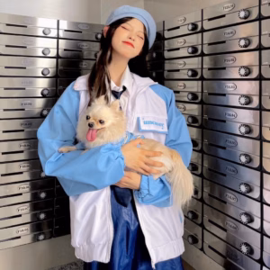 Áo Khoác Dù Phối Màu Kèm Túi Giả Form Rộng Chất Dù 2 Lớp Cao Cấp Thoải Mát Mát Mẻ - Htm Fashion