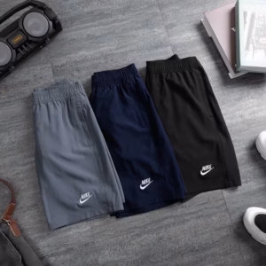 [Combo 3 Cái] Quần Đùi Nam Thể Thao Chất Liệu Gió Co Giãn Mẫu In Ngẫu Nhiên - Men'S Style