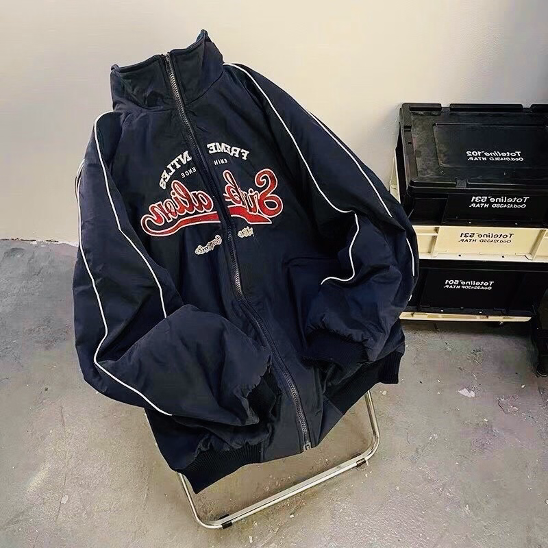 Áo Khoác Dù Bomber Simbalion 2023 Nam Nữ Form Rộng 2 Lớp Ug706 - Nana House - Ảnh 4