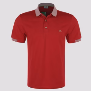 Áo Thun Thể Thao Nam Cổ Dệt Sọc Đỏ Đô Cl2525258N - Colo Store