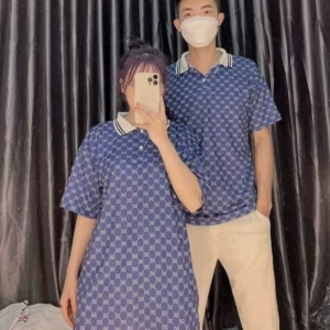 Áo Thun Polo Gucii Cổ Bẻ Chất Poly Form Rộng Túi Rip - Polo Guccii