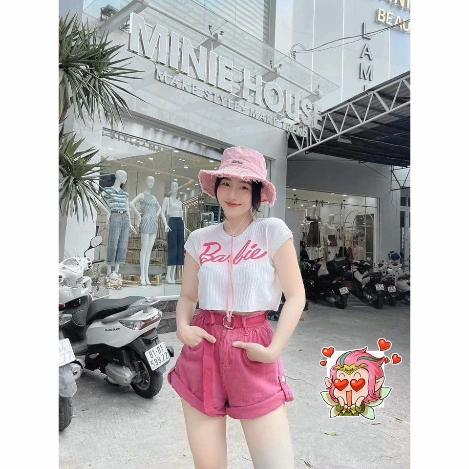 Áo Len Tay Hến In Chữ Barbie Nữ Tính Slcxa148 - Chipxinhxk - Ảnh 7