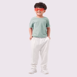 Áo Thun Bạc Hà Cho Bé Với 100% Cotton Cao Cấp Kháng Khuẩn Và Thoáng Mát - Gold Rhino