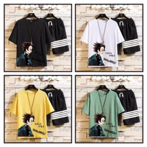 Đồ Bộ Thể Thao Nam Nữ Unisex Tanjirou - Ausa House