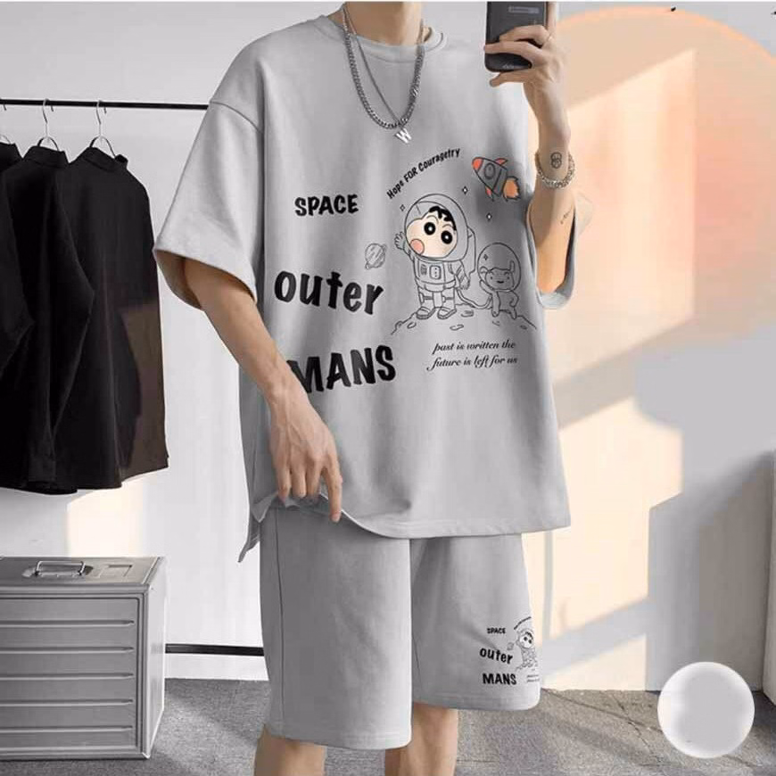 Đồ Bộ Thể Thao Nam Nữ Unisex Shin Outer Space - Ảnh 11