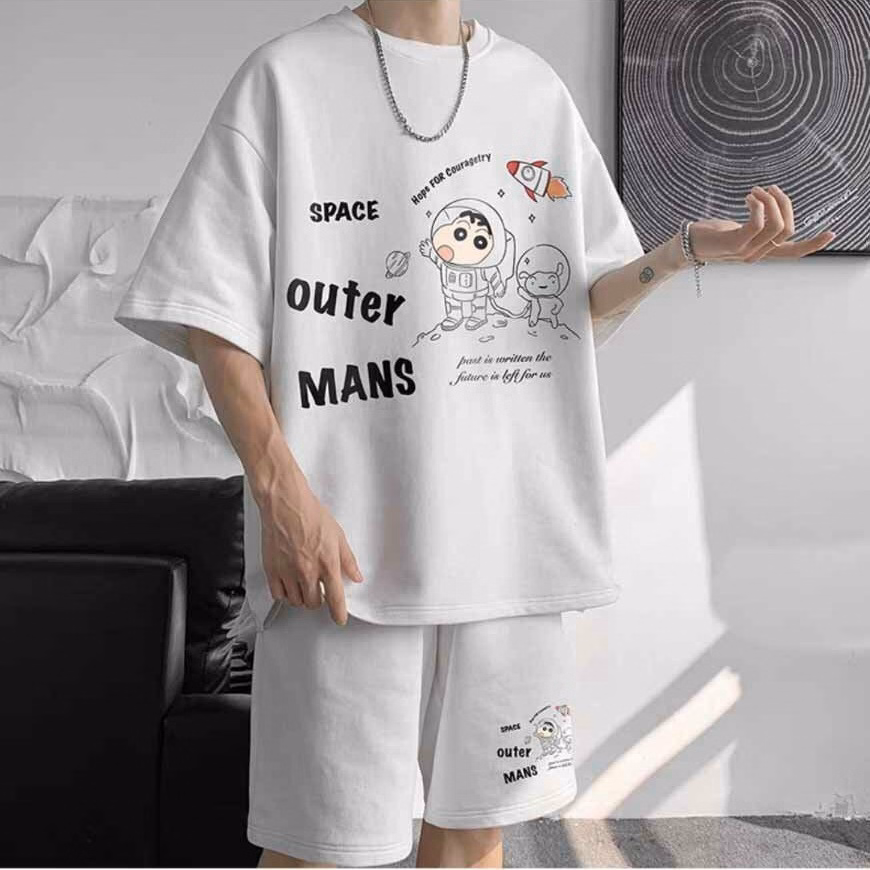 Đồ Bộ Thể Thao Nam Nữ Unisex Shin Outer Space - Ảnh 13