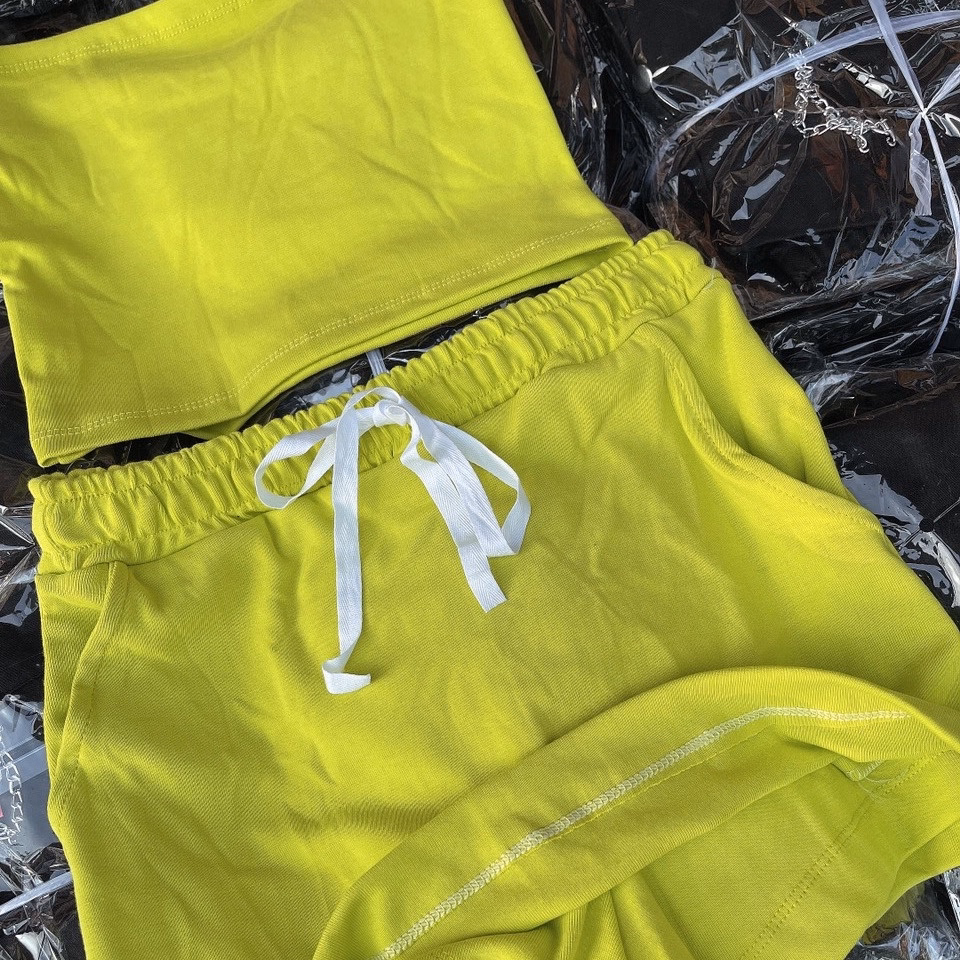 Set Áo Ống Váy Rút Có Quần Trong Thun Borip - Lê Phương Boutique - Ảnh 6