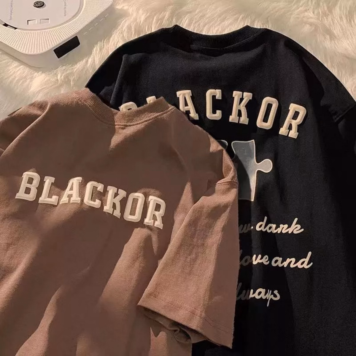 Áo Phông Unisex Form Rộng Blackor