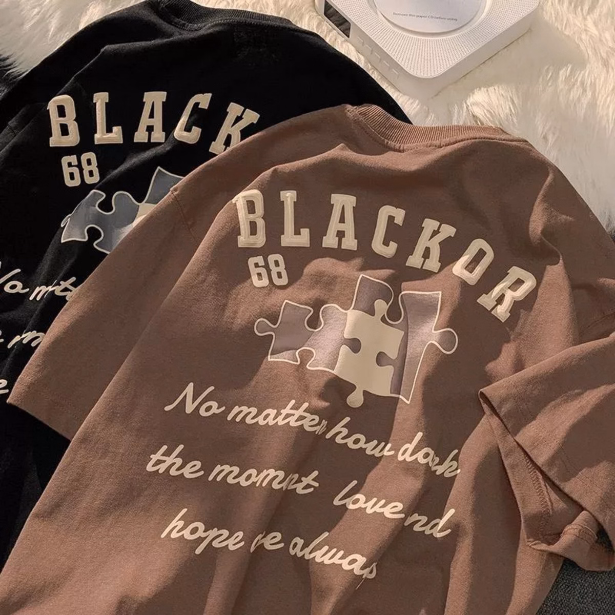 Áo Phông Unisex Form Rộng Blackor - Ảnh 4