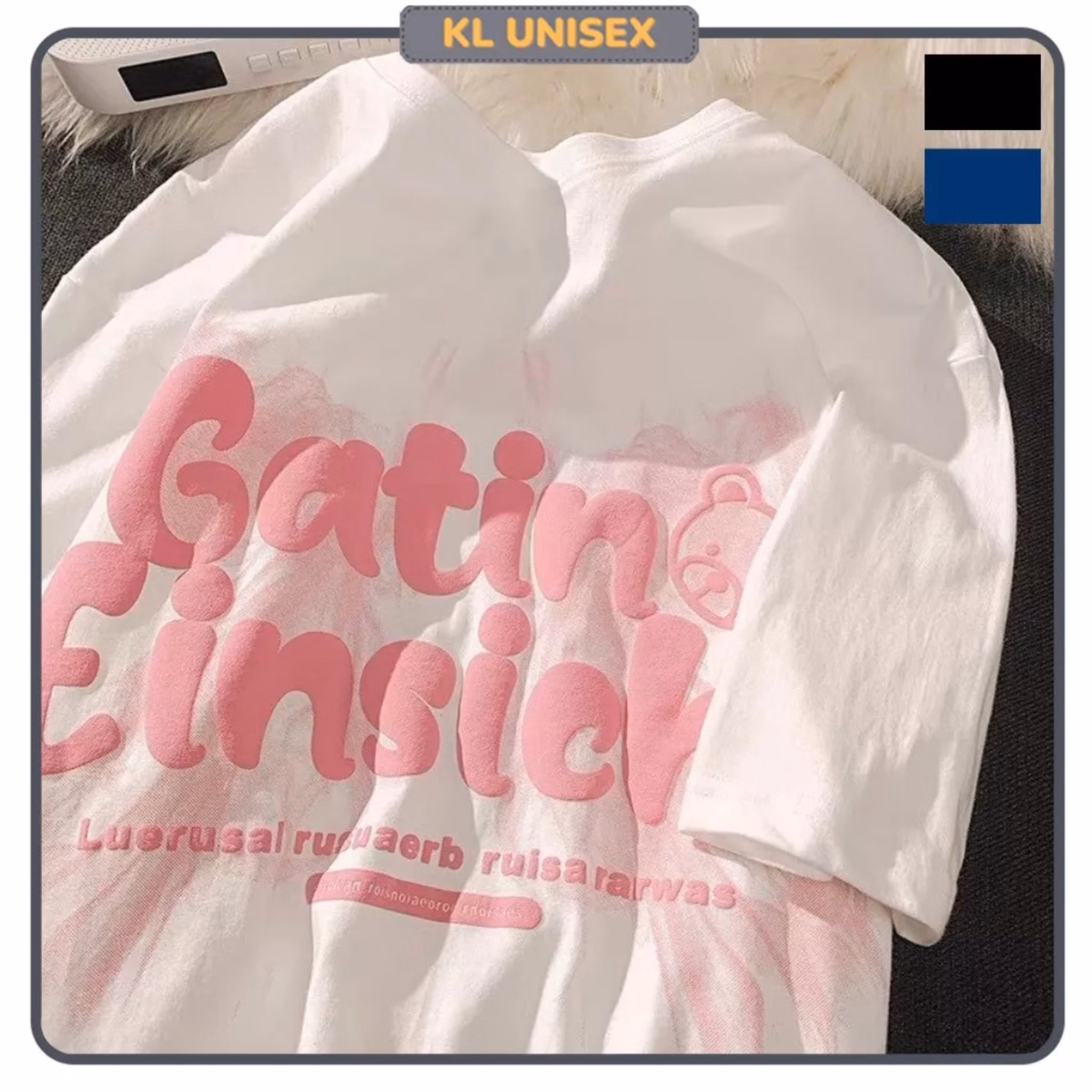 Áo Phông Unisẽ Form Rộng Nam Nữ Gatin Einsich