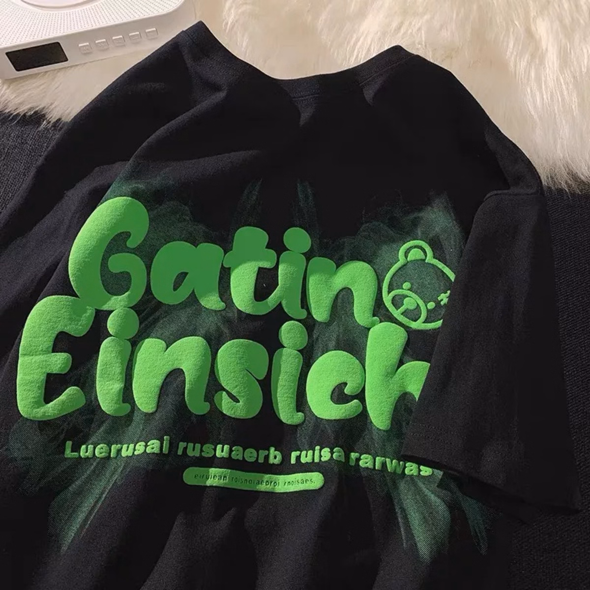 Áo Phông Unisẽ Form Rộng Nam Nữ Gatin Einsich - Ảnh 3