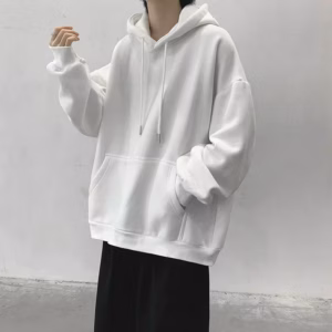 Áo Hoodie Nỉ Bông Trơn Form Rộng Nam Nữ Có Mũ Cao Cấp - Htm Fashion