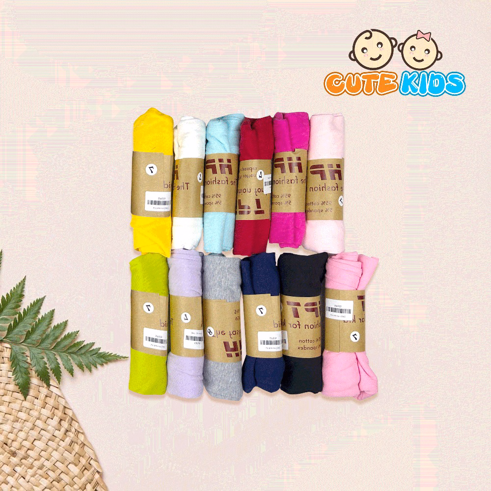 Quần Legging Đùi Trơn Bé Gái Cotton Xuất Đẹp Mềm Mát Co Giãn Cho Bé 10 - 23Kg - Ảnh 6