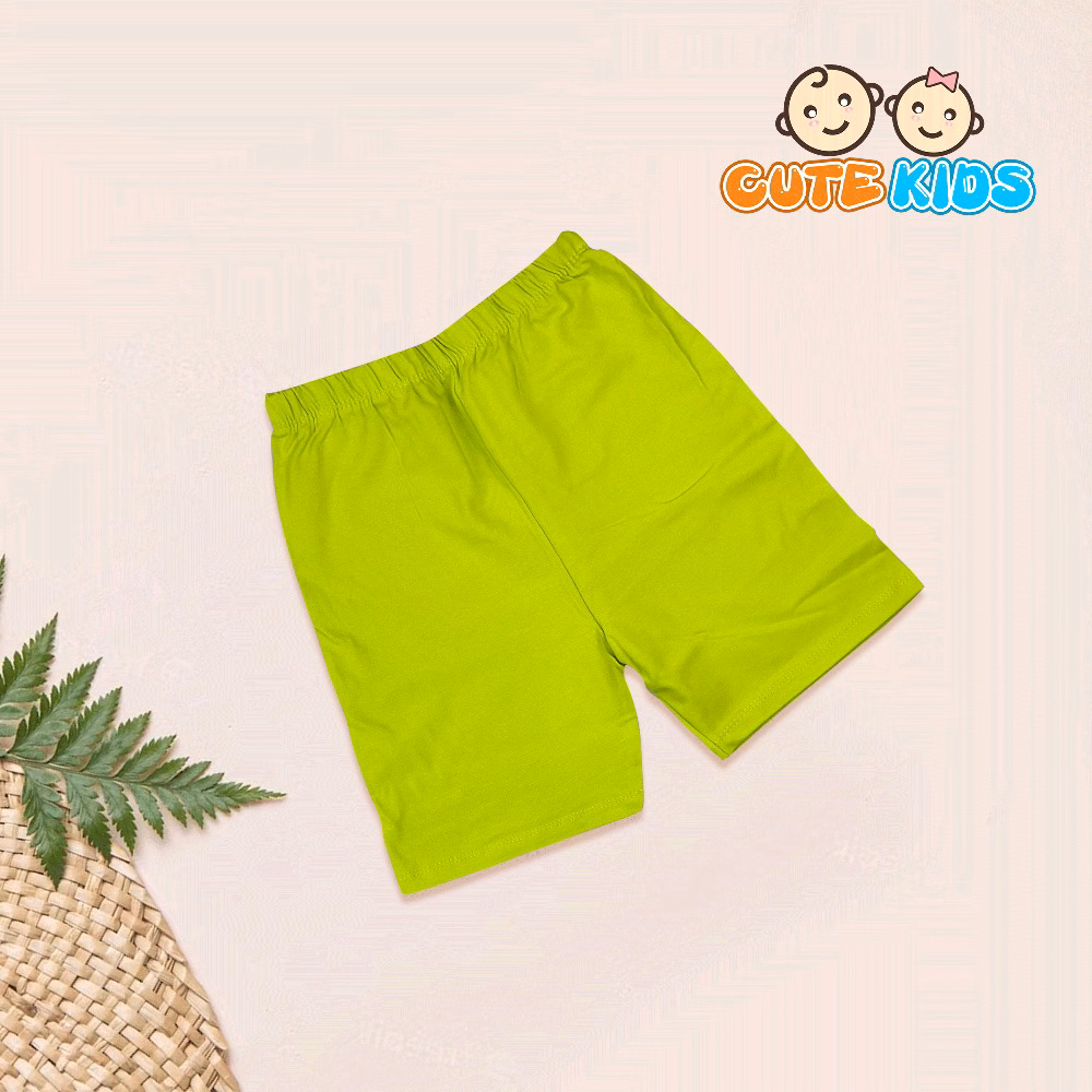 Quần Legging Đùi Trơn Bé Gái Cotton Xuất Đẹp Mềm Mát Co Giãn Cho Bé 10 - 23Kg - Ảnh 10