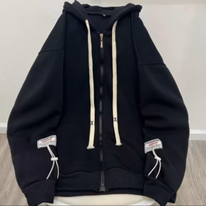 Áo Khoác Nam Nữ Chất Nỉ Ngoại Phối Dây Bản Lớn Kèm Dây Phao Luồn Tay Tiện Lợi Tp481 - Golden Dream