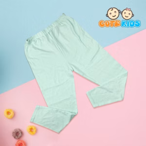 Quần Legging Dài Trơn Bé Gái Cotton Xuất Đẹp Mềm Mát Co Giãn Cho Bé 8-16Kg