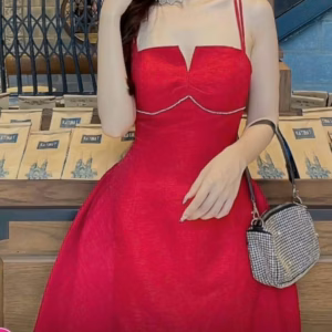 Đầm Váy Nữ 2 Dây Đính Đá Cúp Ngực (Có Mút) Ug580 - Nana House