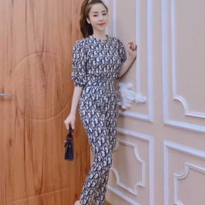 Set Jum In Họa Tiết Tay Phồng T998 - Aine