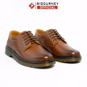 Giày Đốc Da Bò Nappa Cao Cấp Màu Nâu Patina Sdr07 - Sigourney