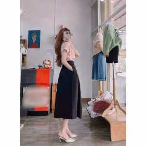 Chân Váy Xếp Ly Kaki Mềm Phong Cách Hàn Quốc Gs51 - Be Yourself