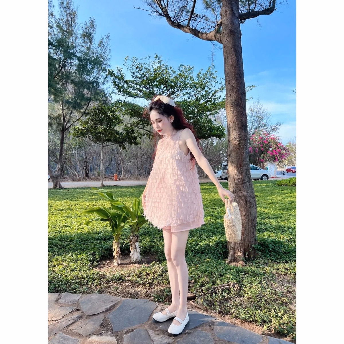 Set Bộ Đồ Nữ Áo Babydoo Mĩ Quần Ống Rộng S20- Nana House - Ảnh 4