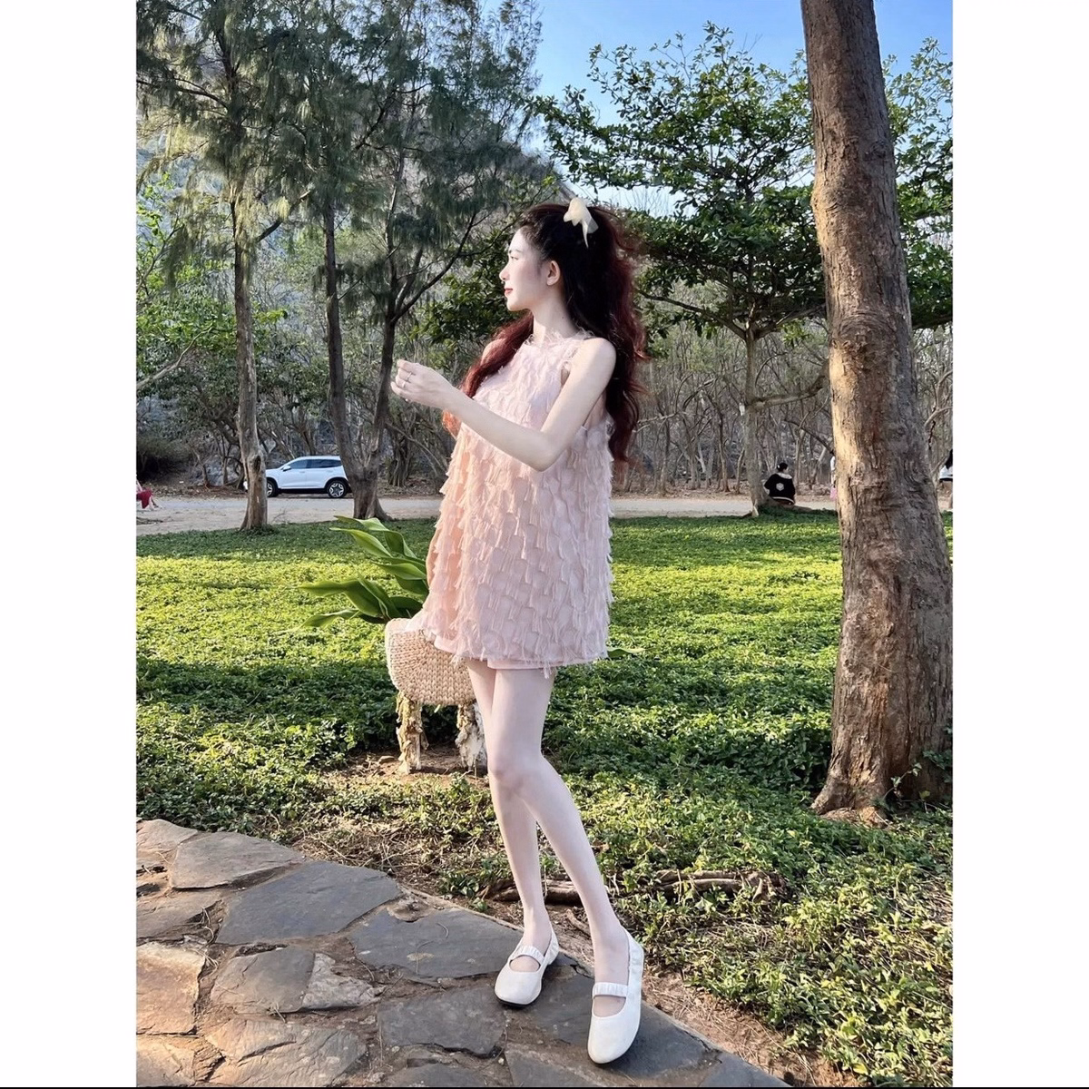 Set Bộ Đồ Nữ Áo Babydoo Mĩ Quần Ống Rộng S20- Nana House - Ảnh 3