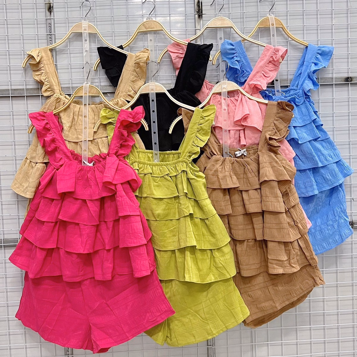 Set Bộ Đồ Nữ Áo Thun Đũi V1015H - Aine - Ảnh 4