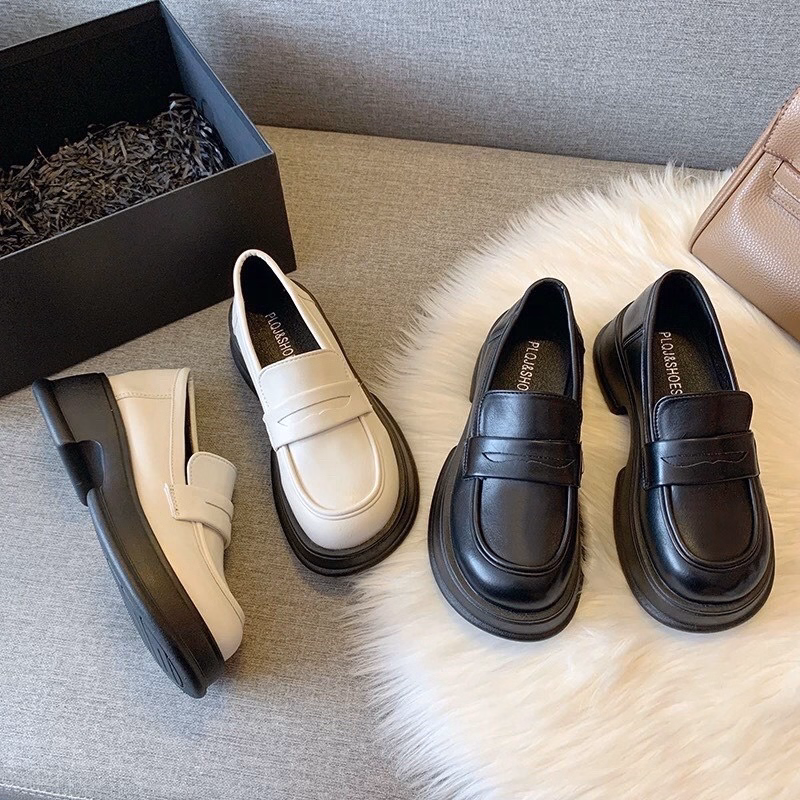 Giày Nữ Maryjane Nâng Đế, Giày Đốc Nữ Đế Bánh Mì Da Mềm Vintage Siêu Xinh 465 - Larita Fashion - Ảnh 7