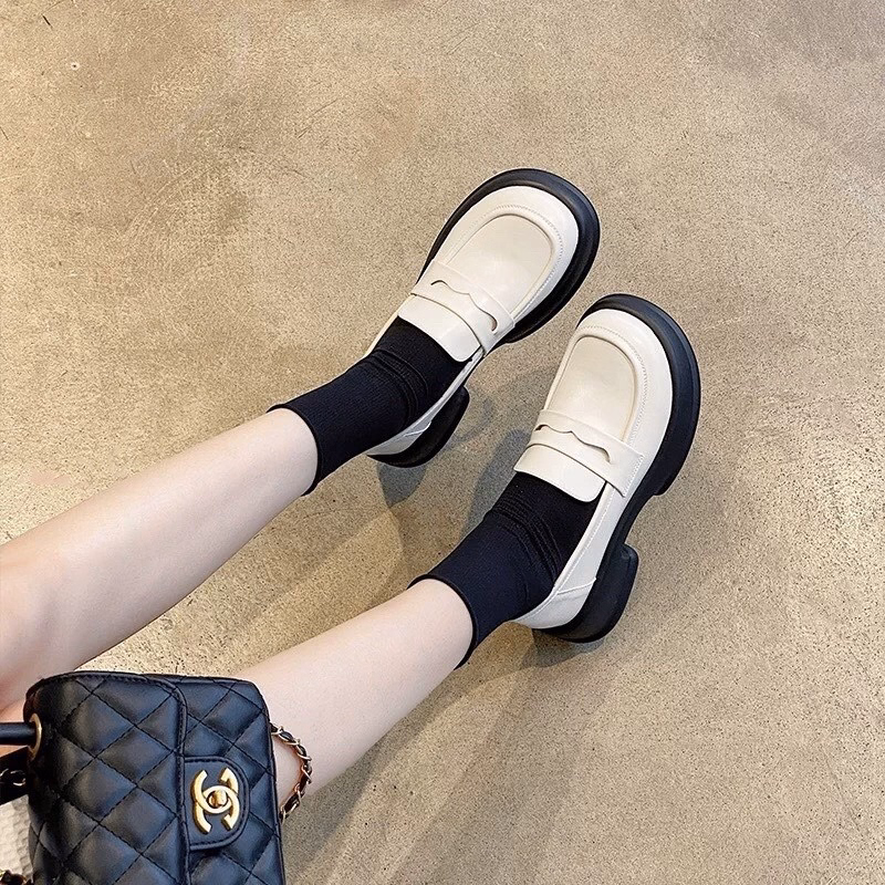 Giày Nữ Maryjane Nâng Đế, Giày Đốc Nữ Đế Bánh Mì Da Mềm Vintage Siêu Xinh 465 - Larita Fashion - Ảnh 6