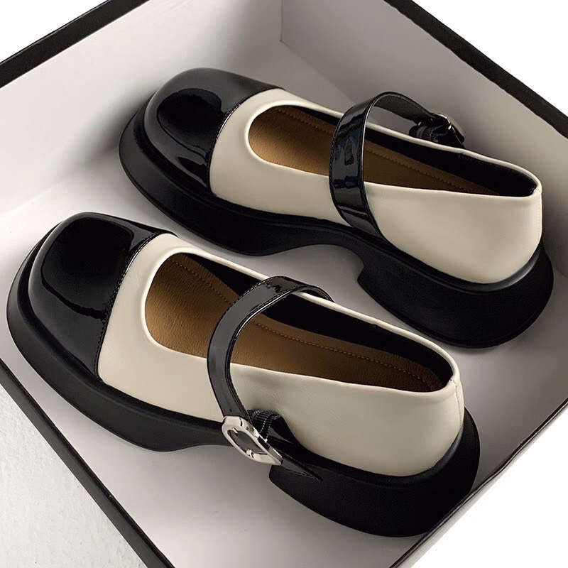 Giày Nữ Maryjane Nâng Đế, Giày Đốc Nữ Đế Bánh Mì Da Mềm Siêu Xinh 467 - Larita Fashion - Ảnh 7